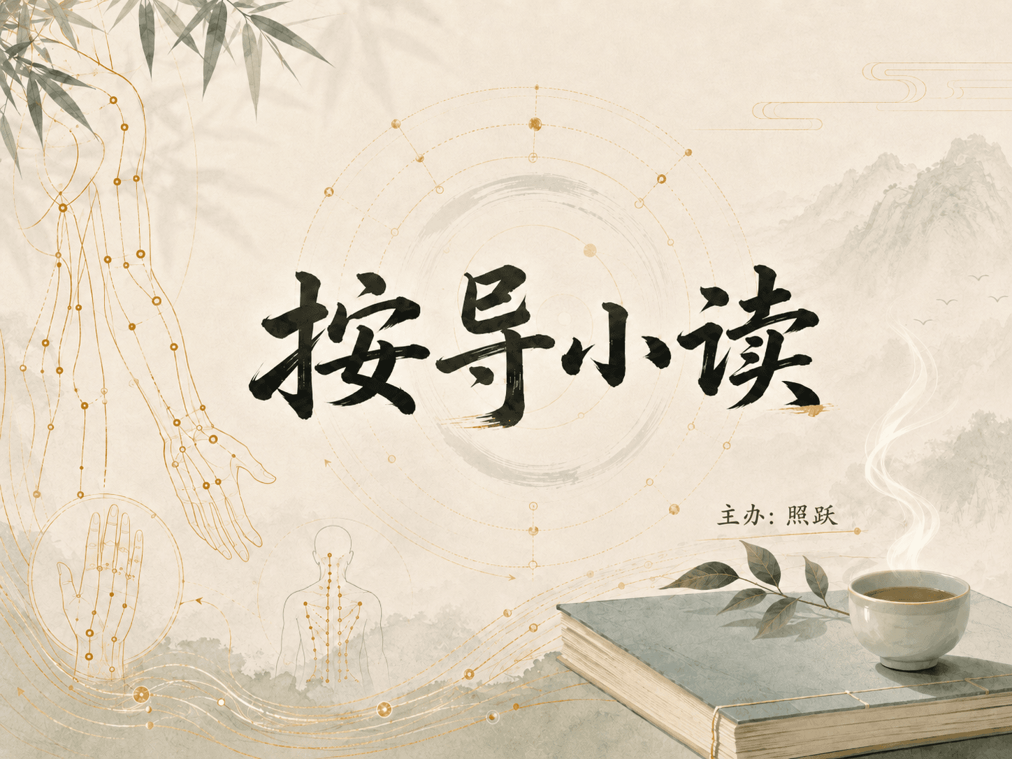 照跃身心轻安 · 按导小读